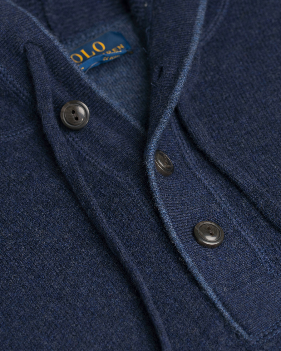 Herre | Gensere | Polo Ralph Lauren | Half Button Hoodie Navy