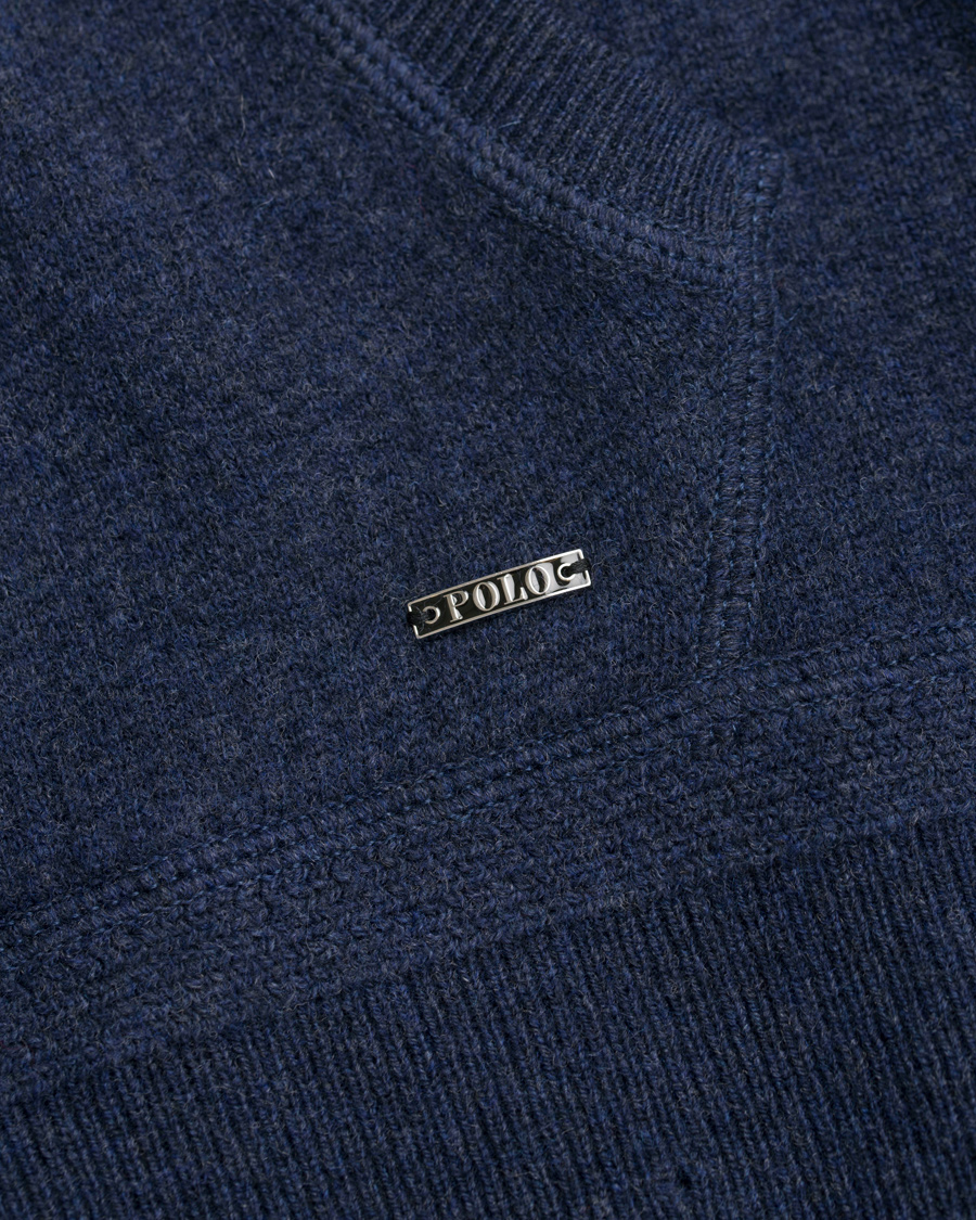 Herre | Gensere | Polo Ralph Lauren | Half Button Hoodie Navy