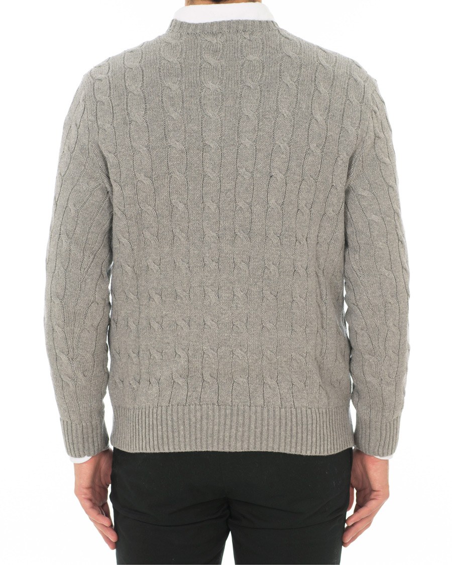 Herre | Gensere | Polo Ralph Lauren | Cotton Cable Crew Neck Andover Heather