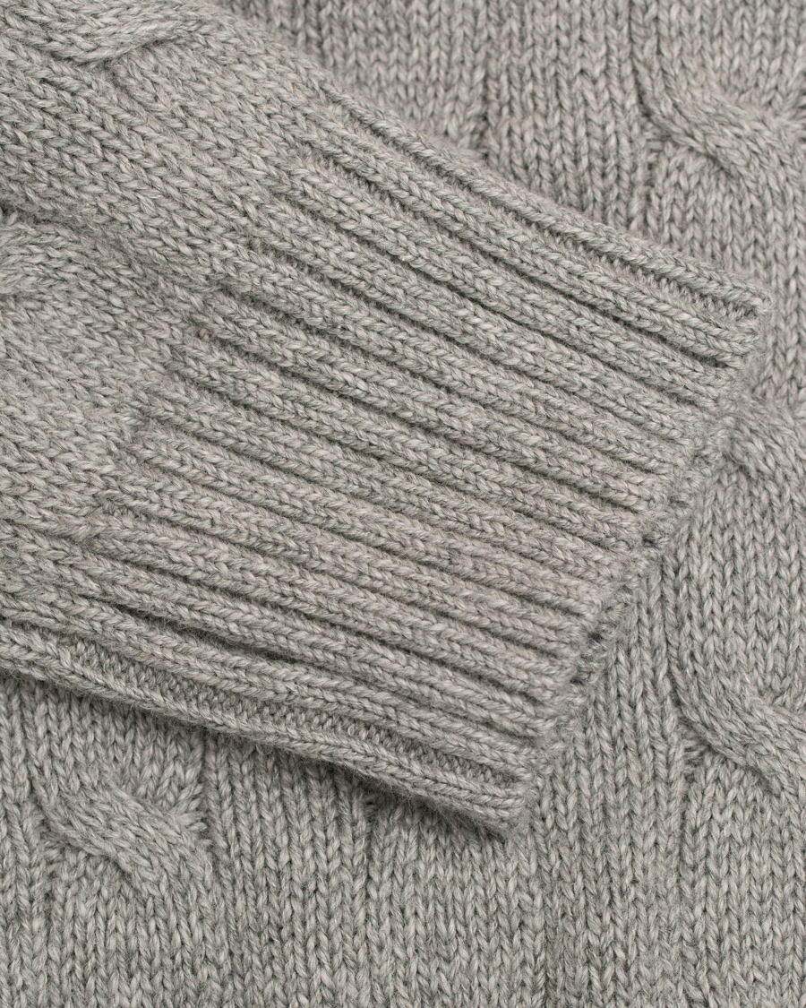 Herre | Gensere | Polo Ralph Lauren | Cotton Cable Crew Neck Andover Heather