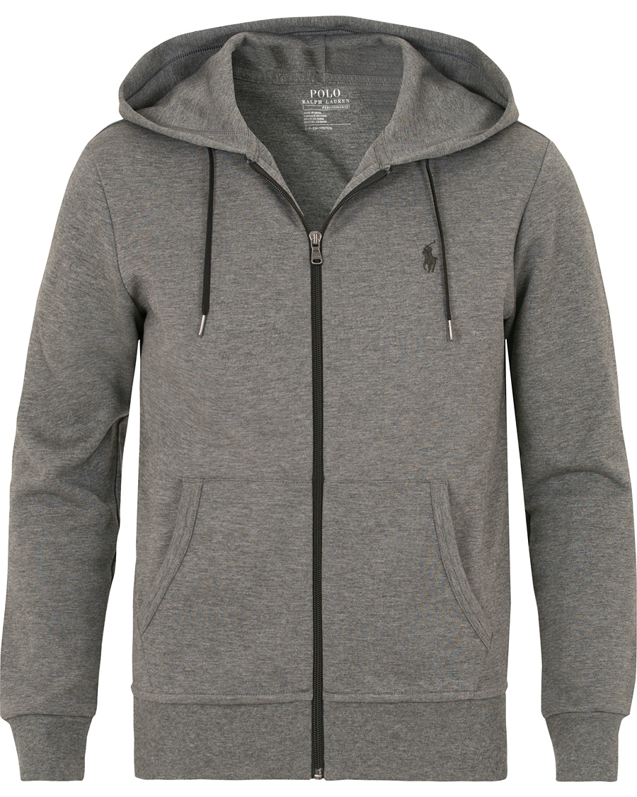 Herre | Gensere | Polo Ralph Lauren | Full Zip Hoodie Foster Grey