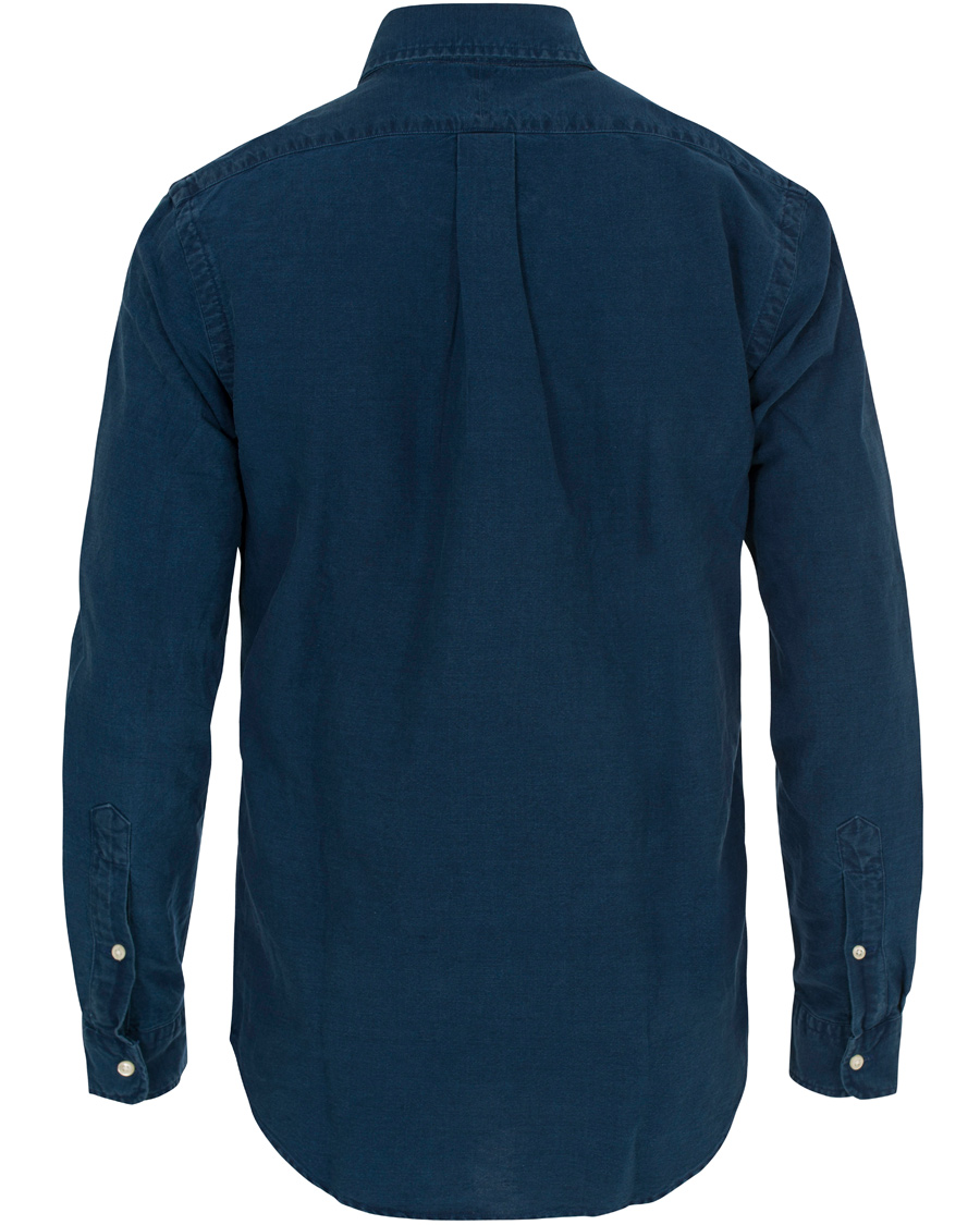 Herre | Skjorter | Polo Ralph Lauren | Core Fit Garment Dyed Oxford Shirt Indigo