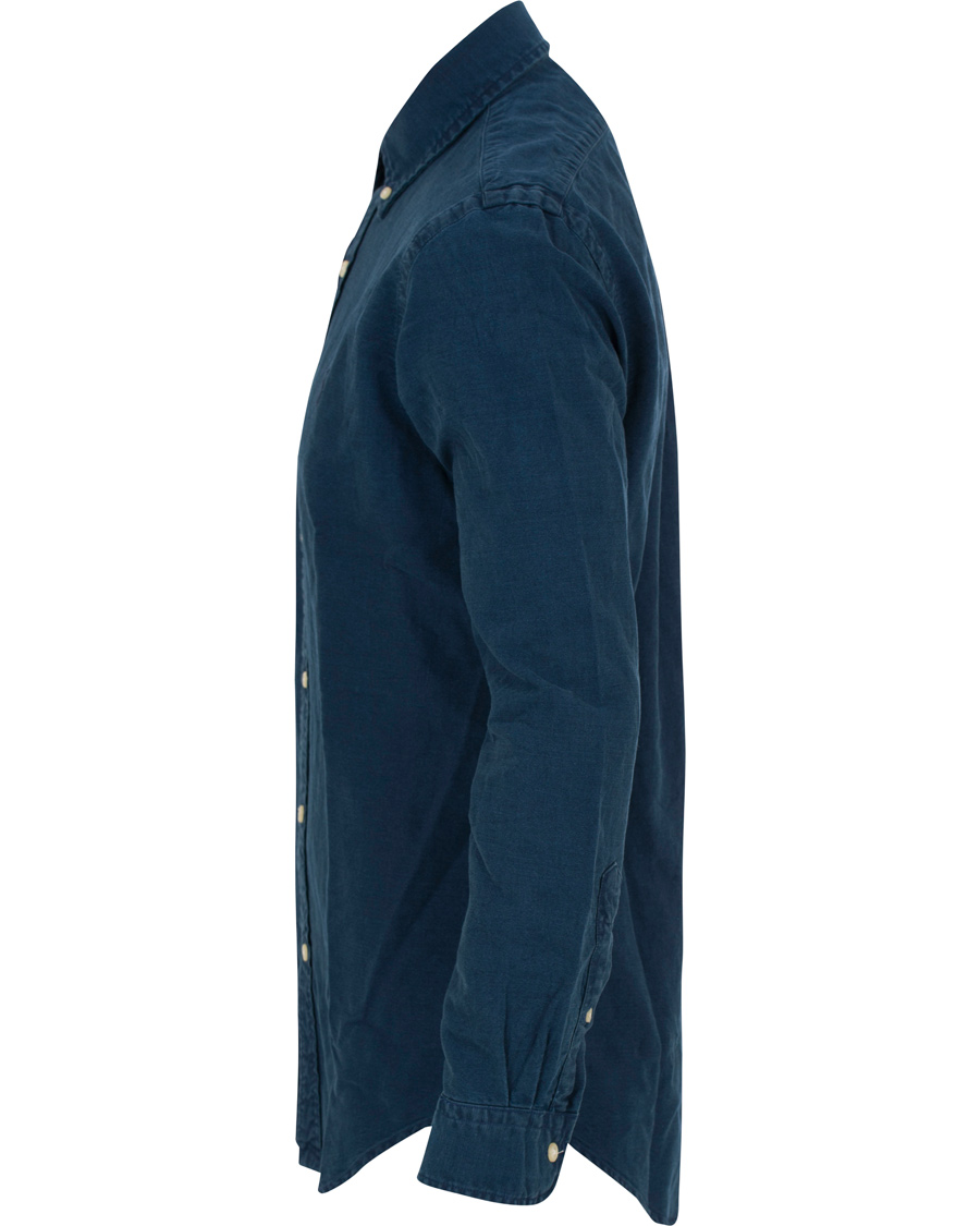 Herre | Skjorter | Polo Ralph Lauren | Core Fit Garment Dyed Oxford Shirt Indigo