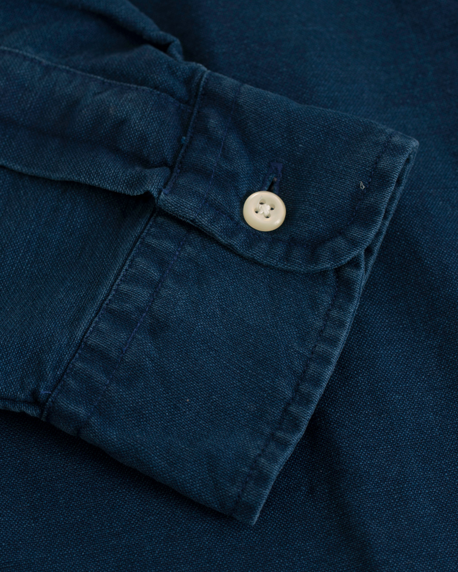 Herre | Skjorter | Polo Ralph Lauren | Core Fit Garment Dyed Oxford Shirt Indigo