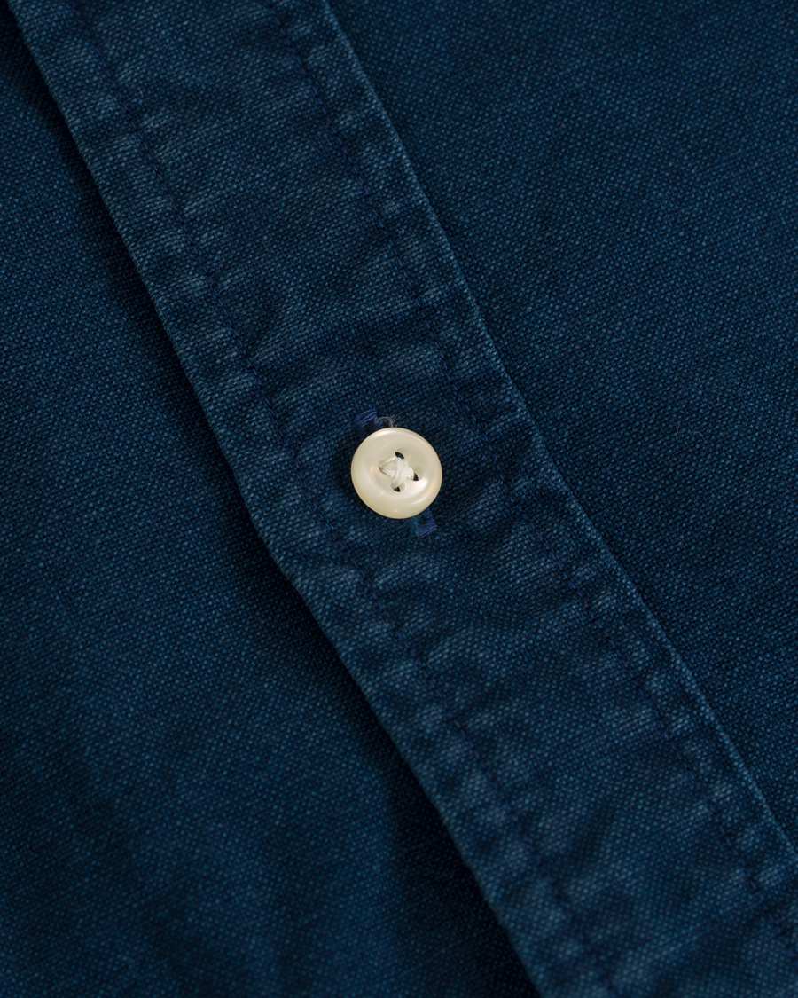Herre | Skjorter | Polo Ralph Lauren | Core Fit Garment Dyed Oxford Shirt Indigo