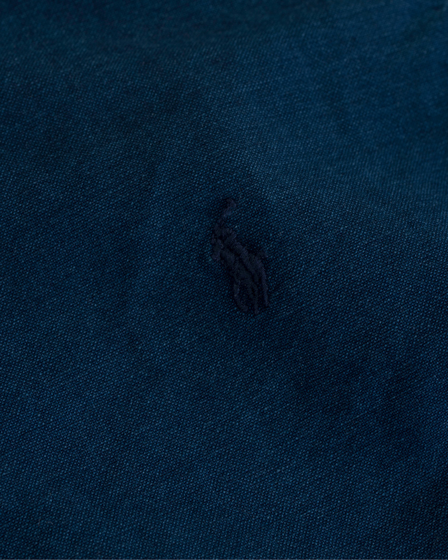 Herre | Skjorter | Polo Ralph Lauren | Core Fit Garment Dyed Oxford Shirt Indigo