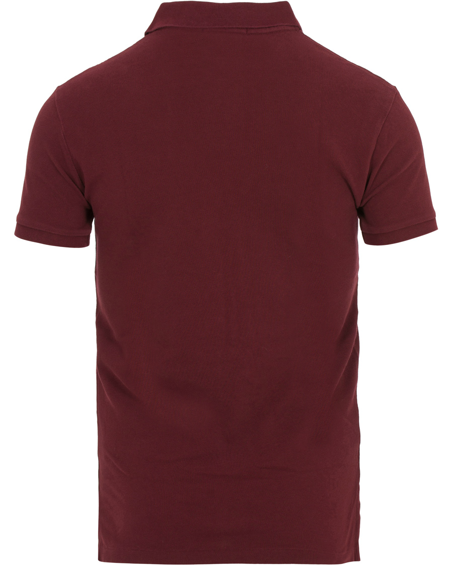 Herre | Pikéer | Polo Ralph Lauren | Slim Fit Pima Cotton Polo Fall Burgundy