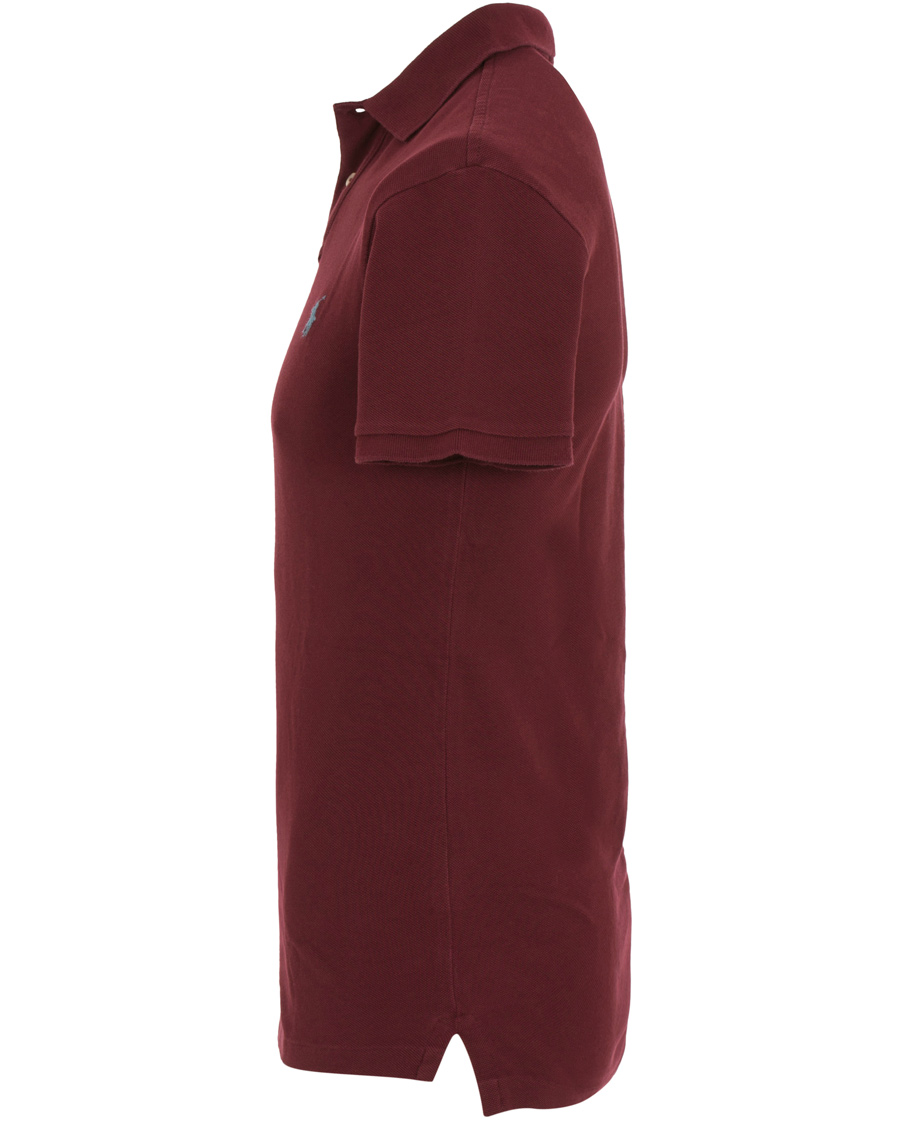 Herre | Pikéer | Polo Ralph Lauren | Slim Fit Pima Cotton Polo Fall Burgundy