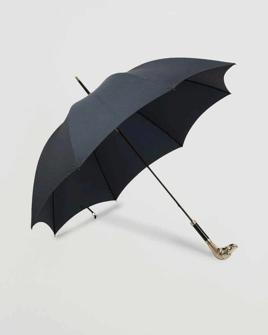Herre | Fox Umbrellas | Fox Umbrellas | Silver Dog Umbrella Navy