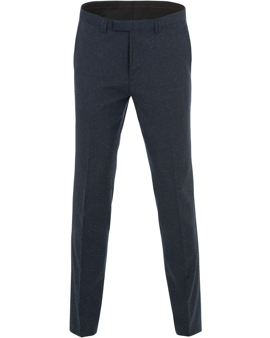 Herre | Dresser | HUGO | Arti Hesten Wool/Silk Donegal Suit Navy
