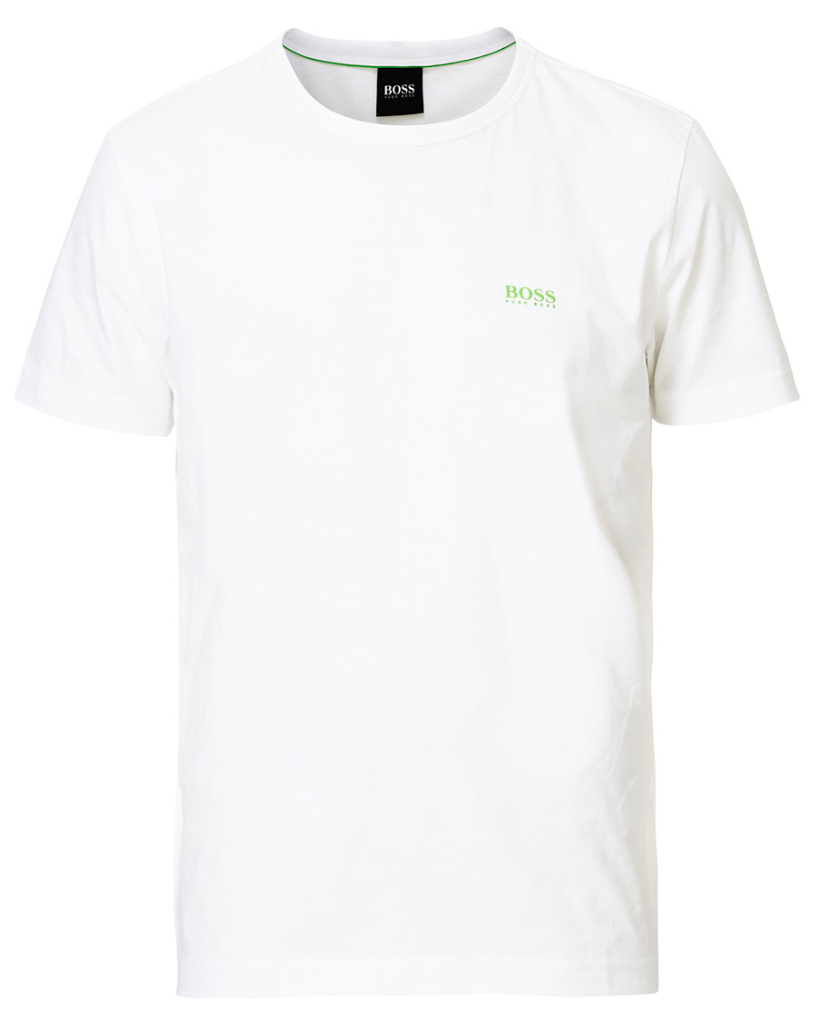 Herre | T-Shirts | BOSS GREEN | BOSS Athleisure Tee White
