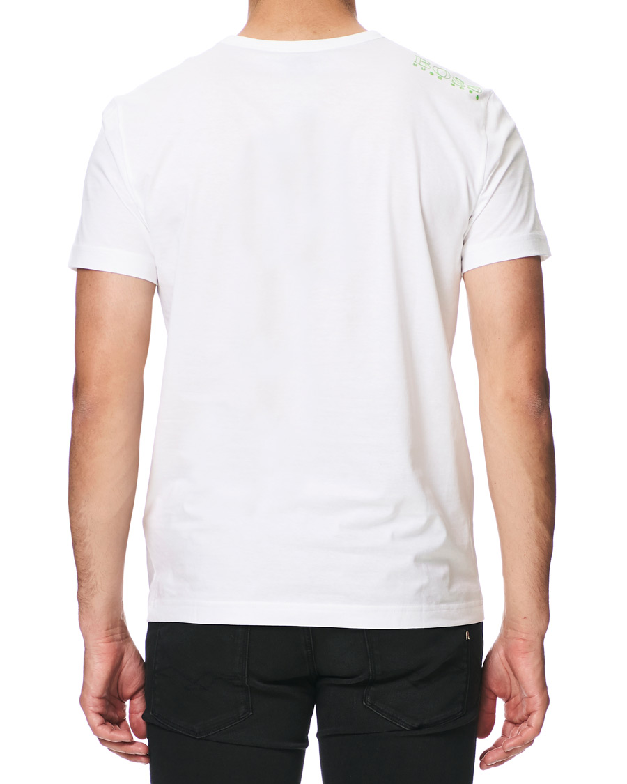 Herre | T-Shirts | BOSS GREEN | BOSS Athleisure Tee White