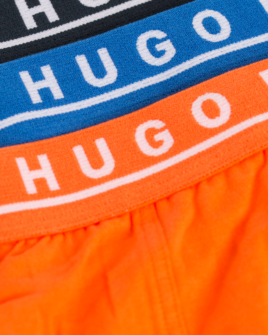 Herre | Undertøy | BOSS BLACK | BOSS 3-Pack Trunk Orange/Blue/Black