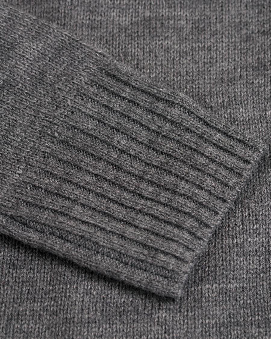 Herre | Gensere | Tiger of Sweden Jeans | Syl Plain Full Zip Hoodie Grey