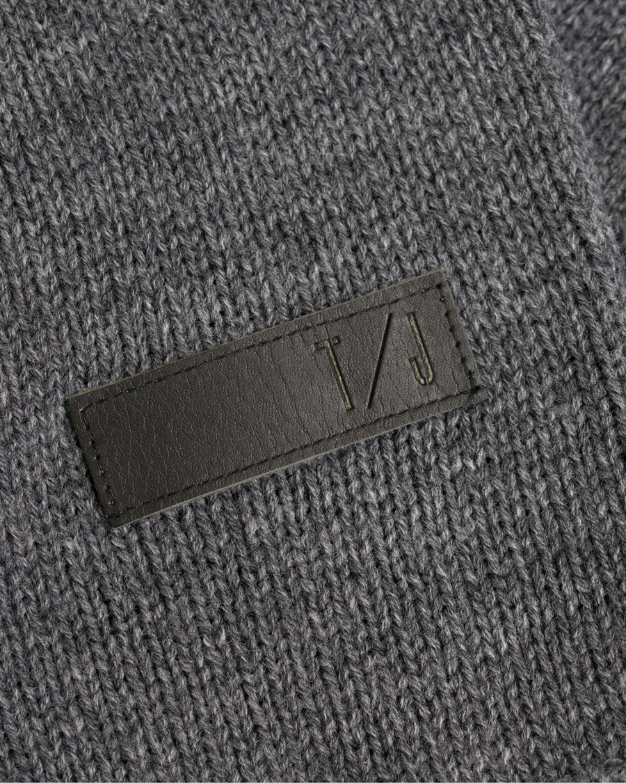 Herre | Gensere | Tiger of Sweden Jeans | Syl Plain Full Zip Hoodie Grey