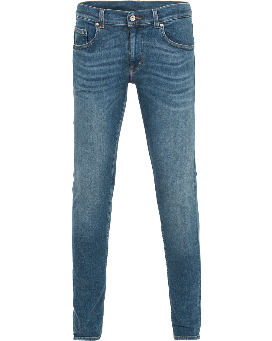 Herre | Jeans | Tiger of Sweden Jeans | Slim Bare Jeans Mid Blue