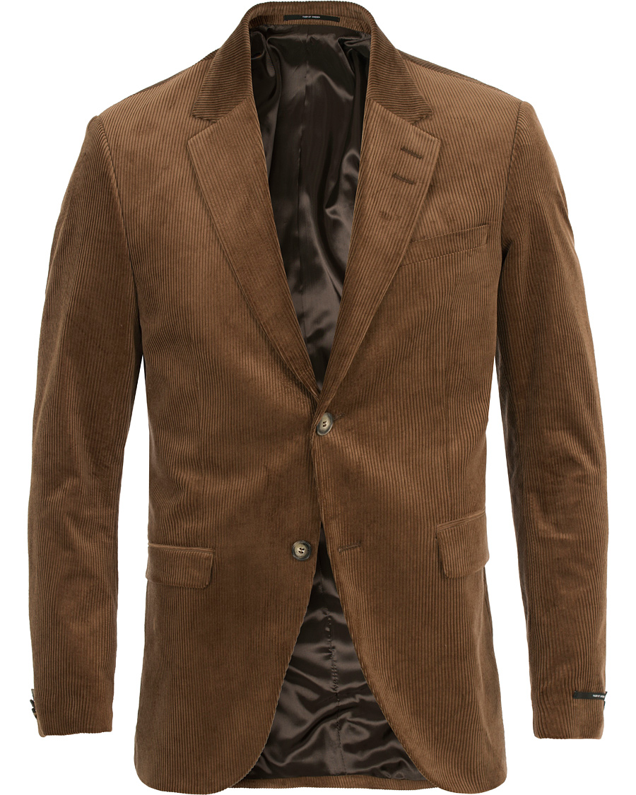 Herre | Dressjakker | Tiger of Sweden | Lamonte Corduroy Blazer Brown