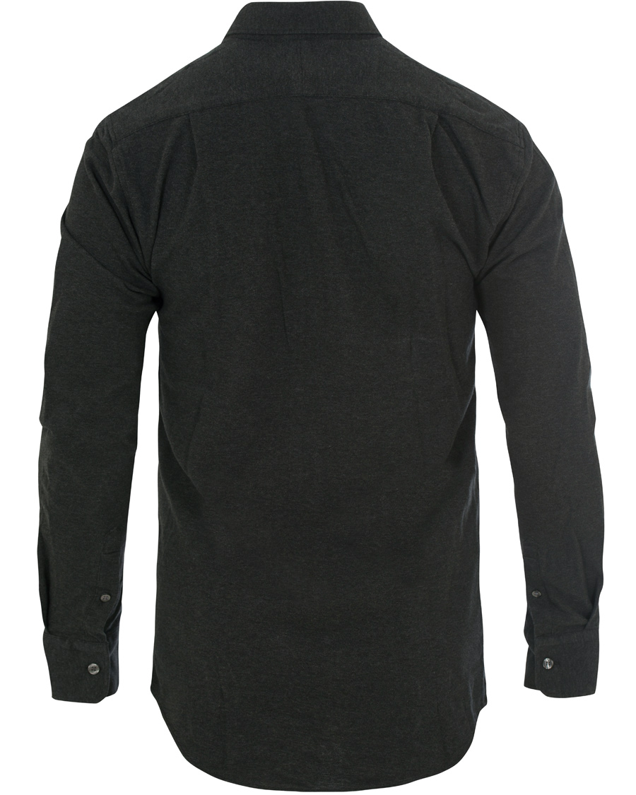Herre | Skjorter | Tiger of Sweden | Donald Pique Shirt Charcoal