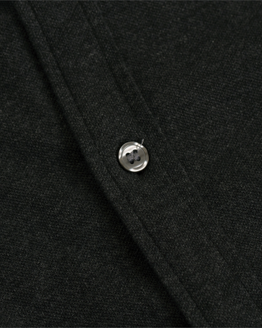 Herre | Skjorter | Tiger of Sweden | Donald Pique Shirt Charcoal