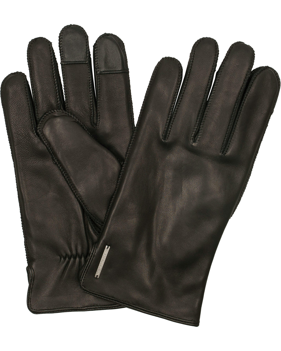 Herre | Tiger of Sweden Wandalus Calf Leather Gloves Black | Tiger of Sweden | Wandalus Calf Leather Gloves Black