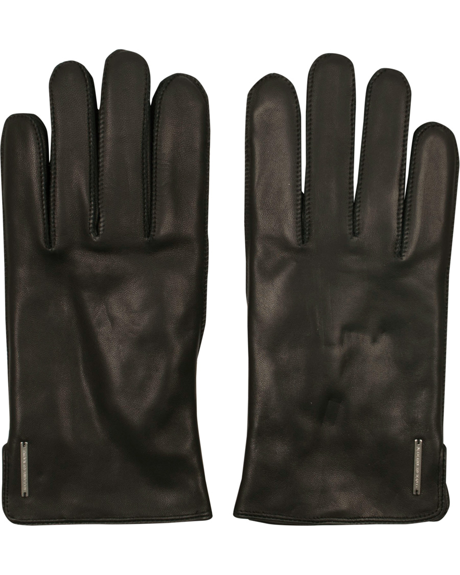 Herre | Tiger of Sweden Wandalus Calf Leather Gloves Black | Tiger of Sweden | Wandalus Calf Leather Gloves Black