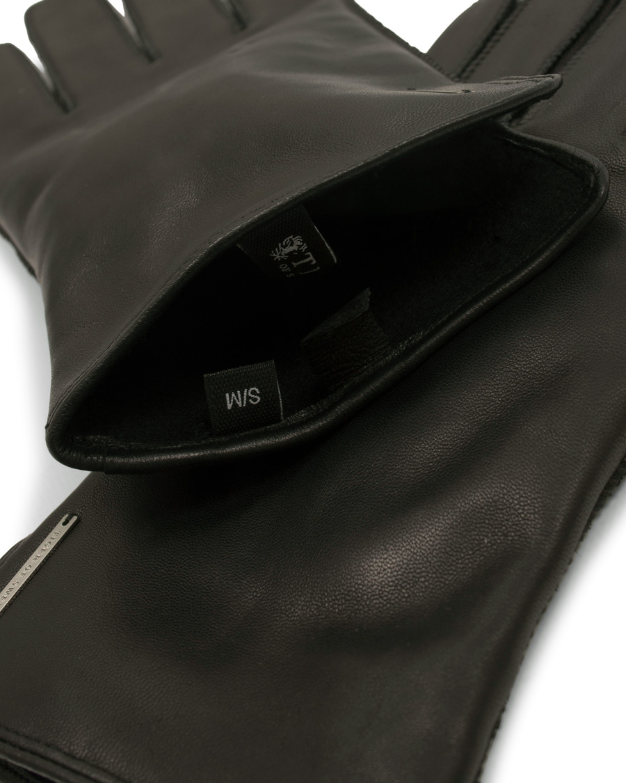 Herre | Tiger of Sweden Wandalus Calf Leather Gloves Black | Tiger of Sweden | Wandalus Calf Leather Gloves Black