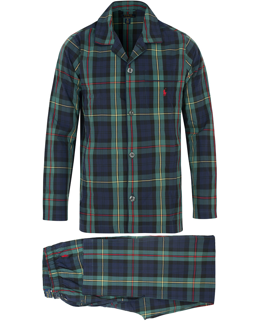 Herre | Undertøy | Polo Ralph Lauren | Spencer Plaid Check Pyjama Set Green/Blue