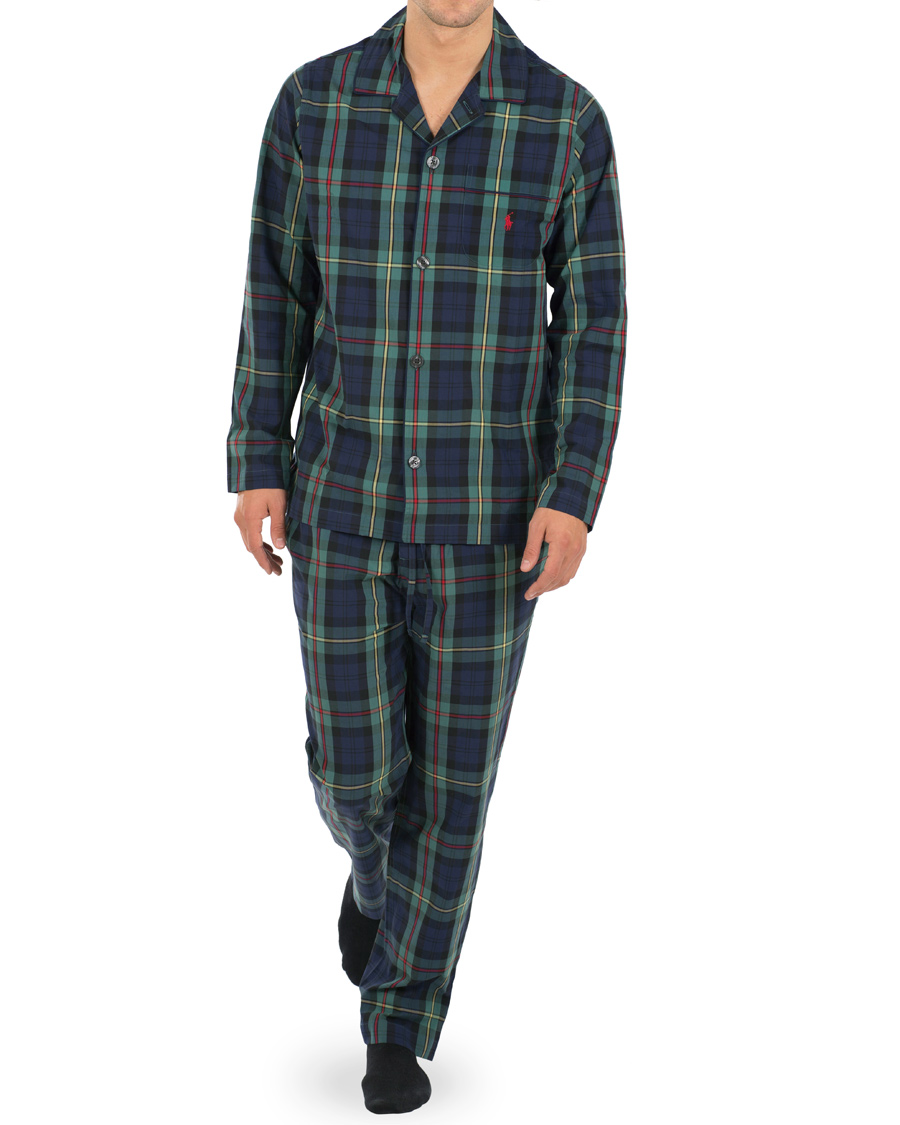 Herre | Undertøy | Polo Ralph Lauren | Spencer Plaid Check Pyjama Set Green/Blue