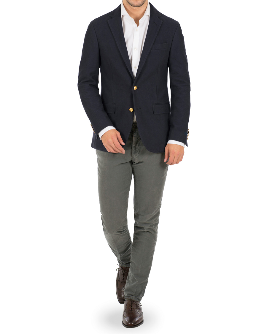 Herre | Dressjakker | Polo Ralph Lauren | Knit Mesh Blazer Navy