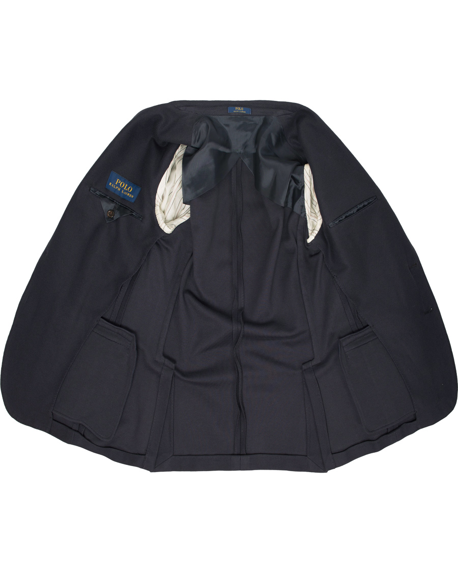 Herre | Dressjakker | Polo Ralph Lauren | Knit Mesh Blazer Navy