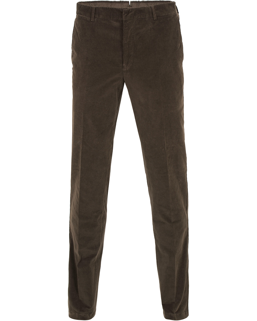 Herre | Bukser | Polo Ralph Lauren | Stretch Corduroy Trousers Brown