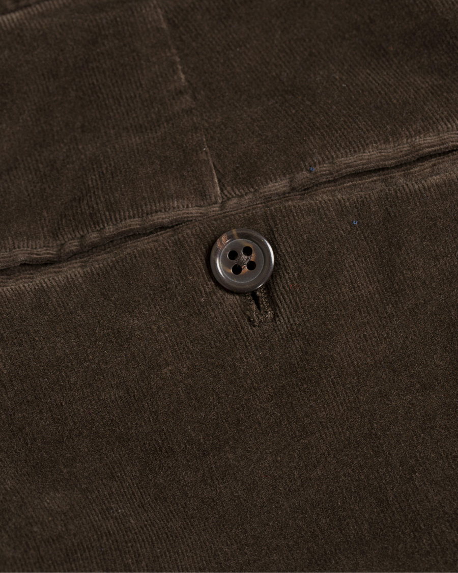 Herre | Bukser | Polo Ralph Lauren | Stretch Corduroy Trousers Brown
