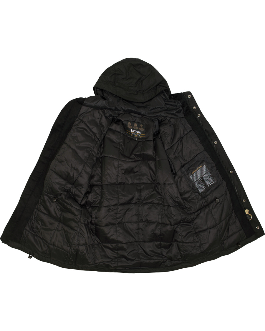 barbour delta waxed jacket