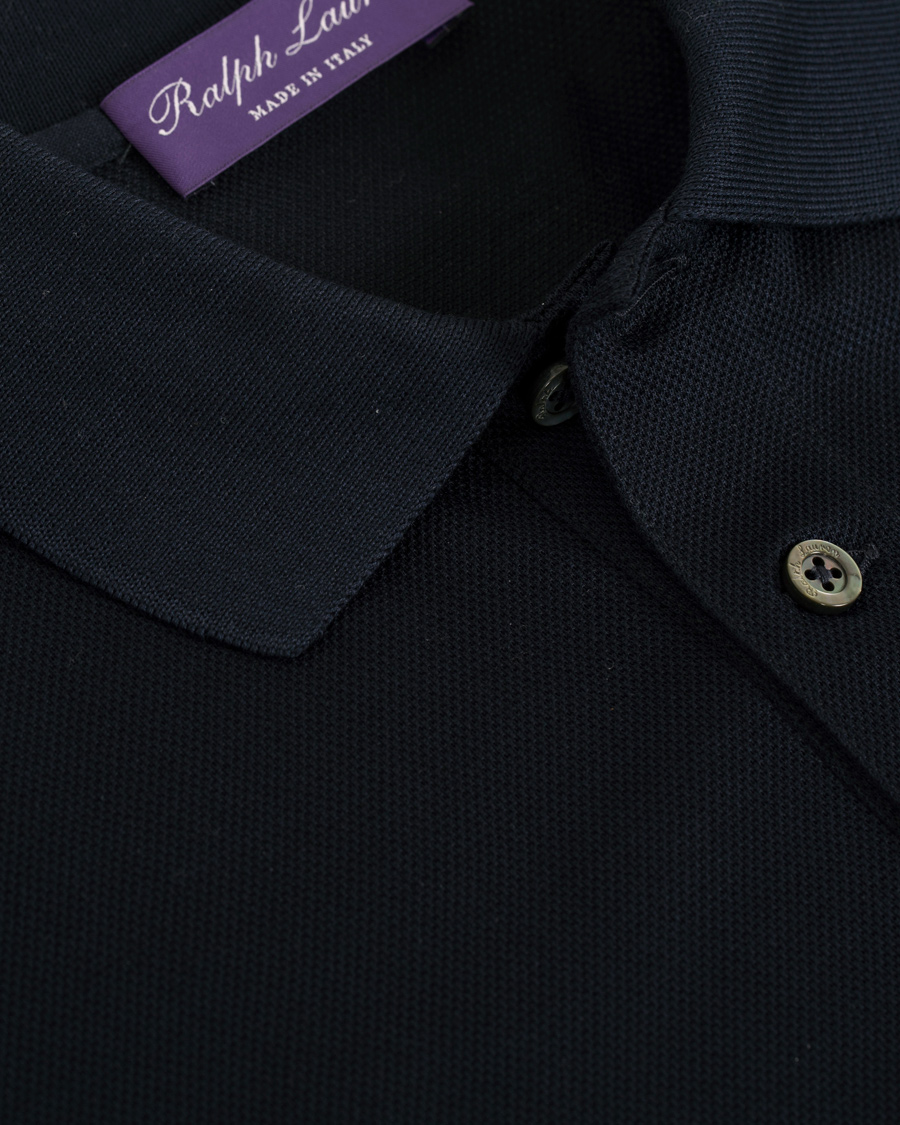 Herre | Gensere | Ralph Lauren Purple Label | Long Sleeve Polo Classic Chairman Navy