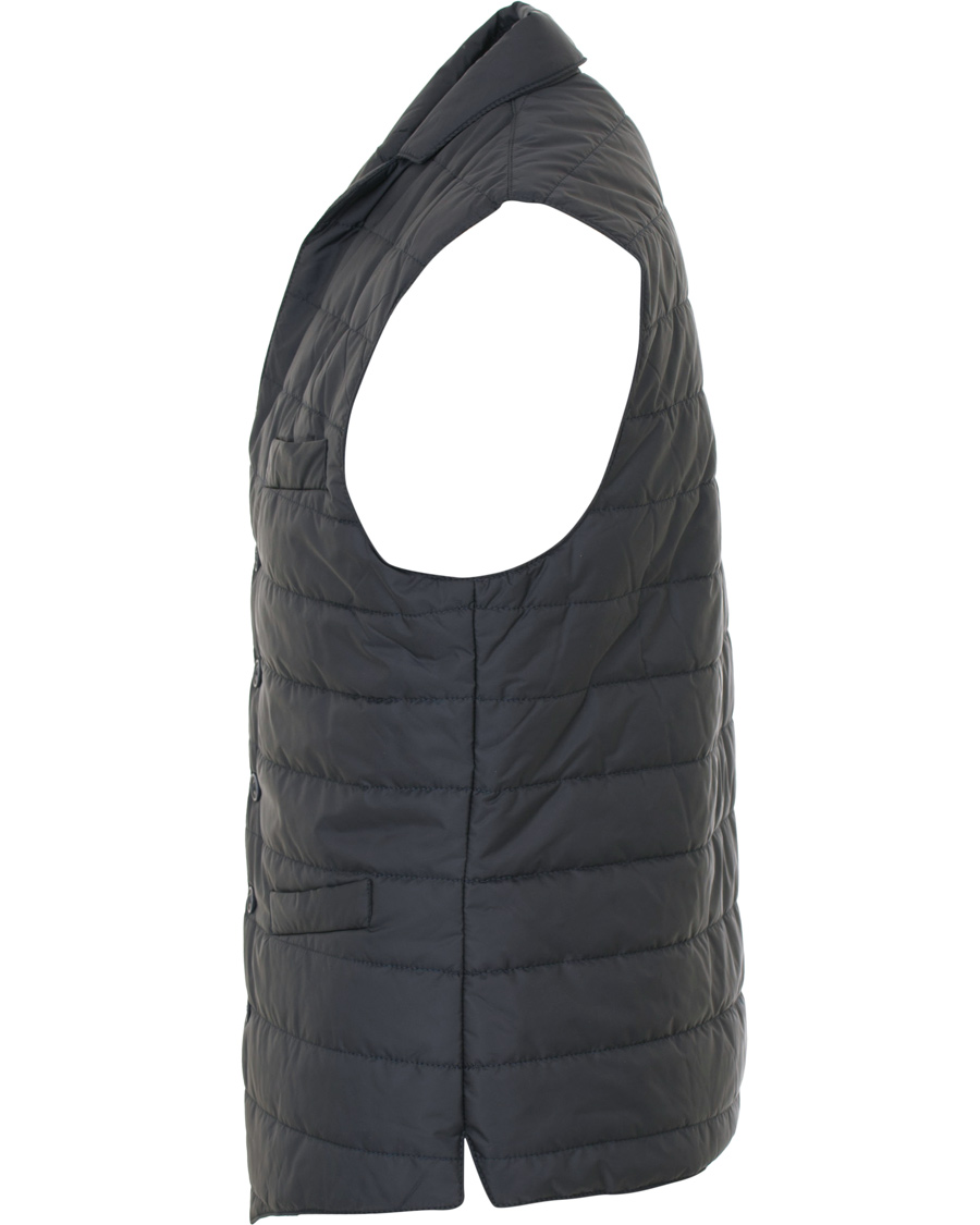 Herre | Jakker | Morris Heritage | Henry Quilted Waitscoat Navy