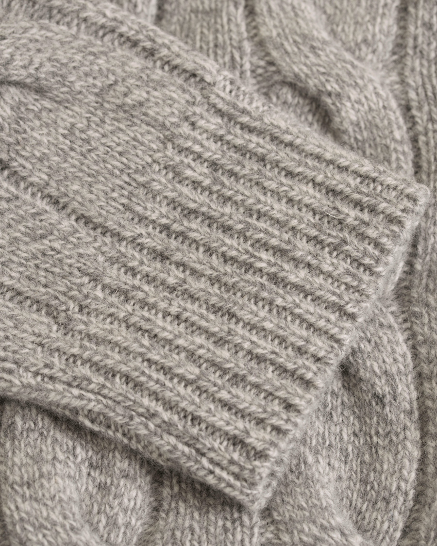 Herre | Gensere | Morris Heritage | Cable Cardigan Grey