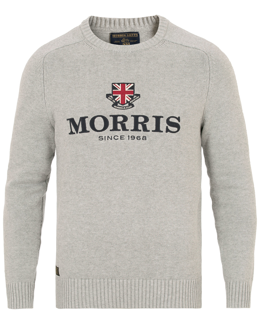 Herre | Gensere | Morris | Morgan O-Neck Light Grey