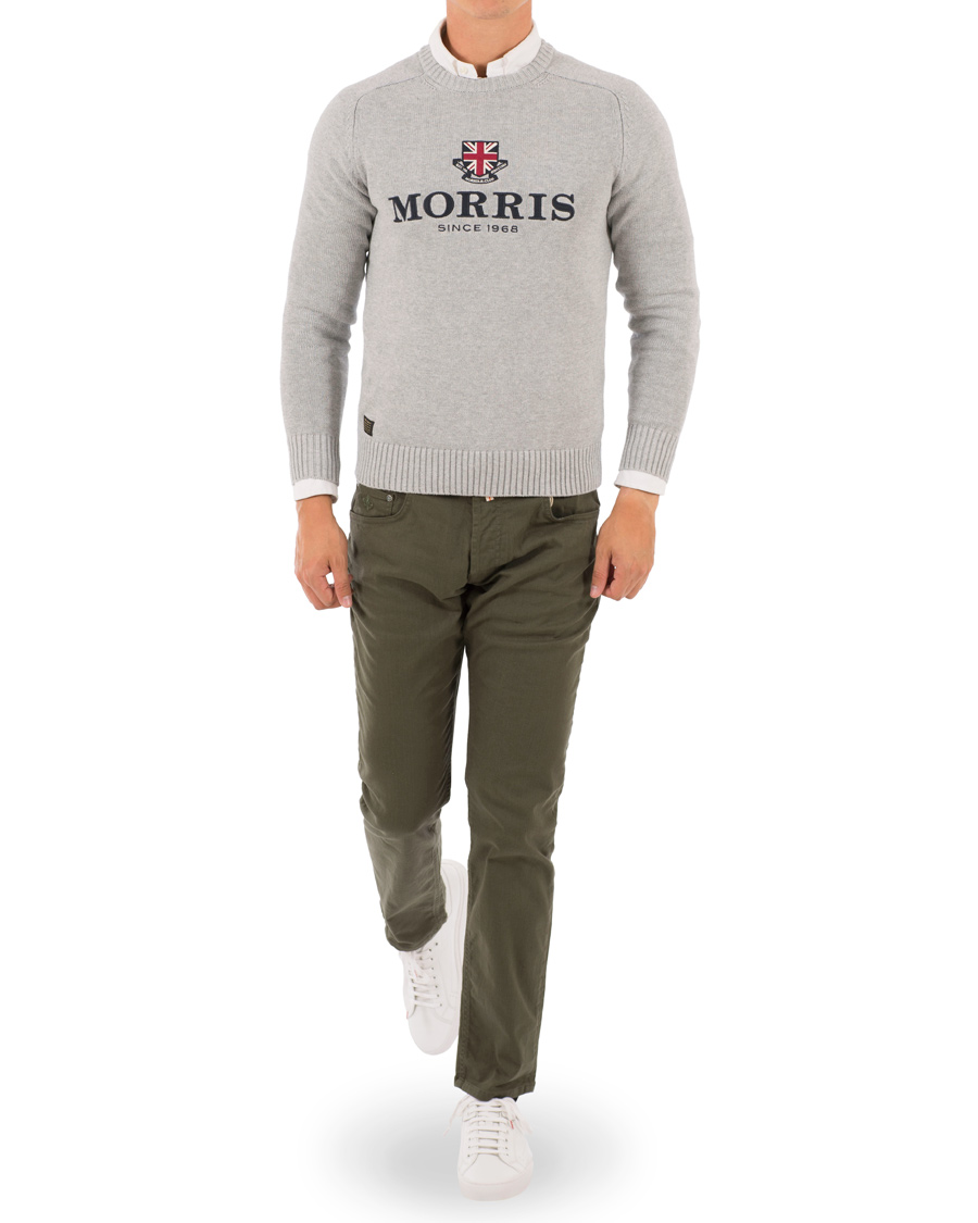 Herre | Gensere | Morris | Morgan O-Neck Light Grey