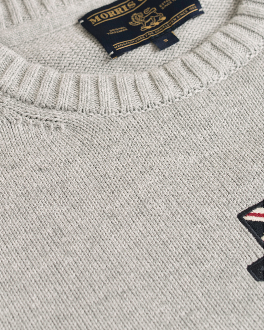 Herre | Gensere | Morris | Morgan O-Neck Light Grey