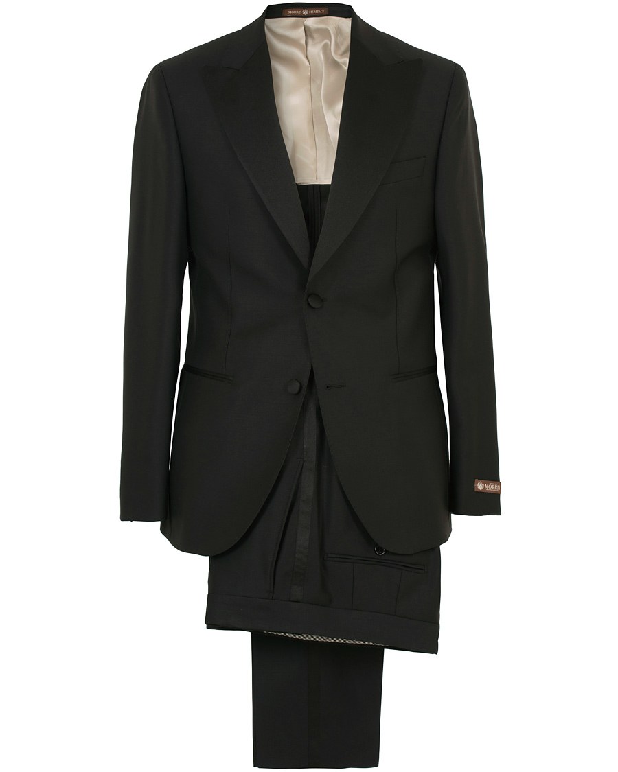 Herre | Dresser | Morris Heritage | Mike Peak Lapel Tuxedo Black