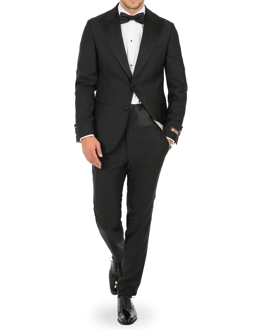 Herre | Dresser | Morris Heritage | Mike Peak Lapel Tuxedo Black