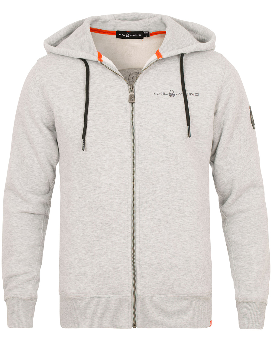 Herre | Gensere | Sail Racing | Antarctica Zip Hoodie Grey Melange