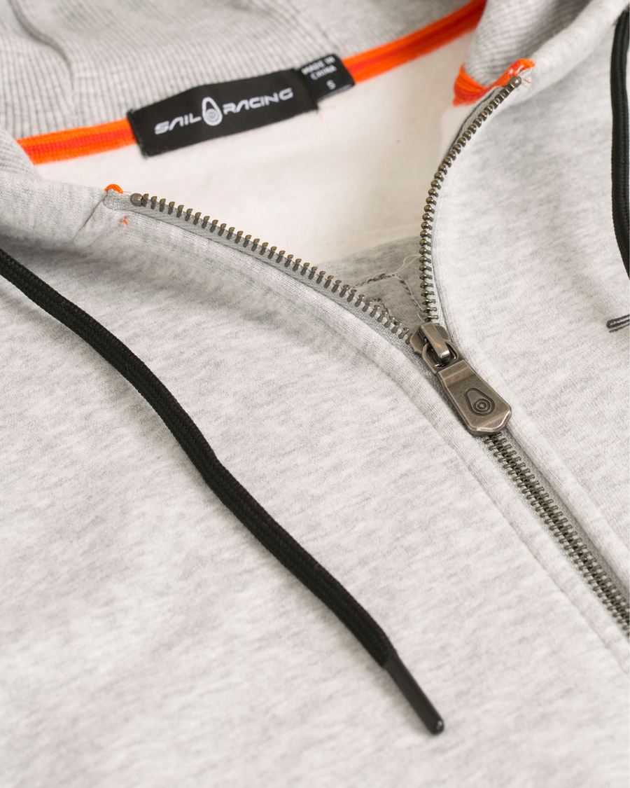 Herre | Gensere | Sail Racing | Antarctica Zip Hoodie Grey Melange