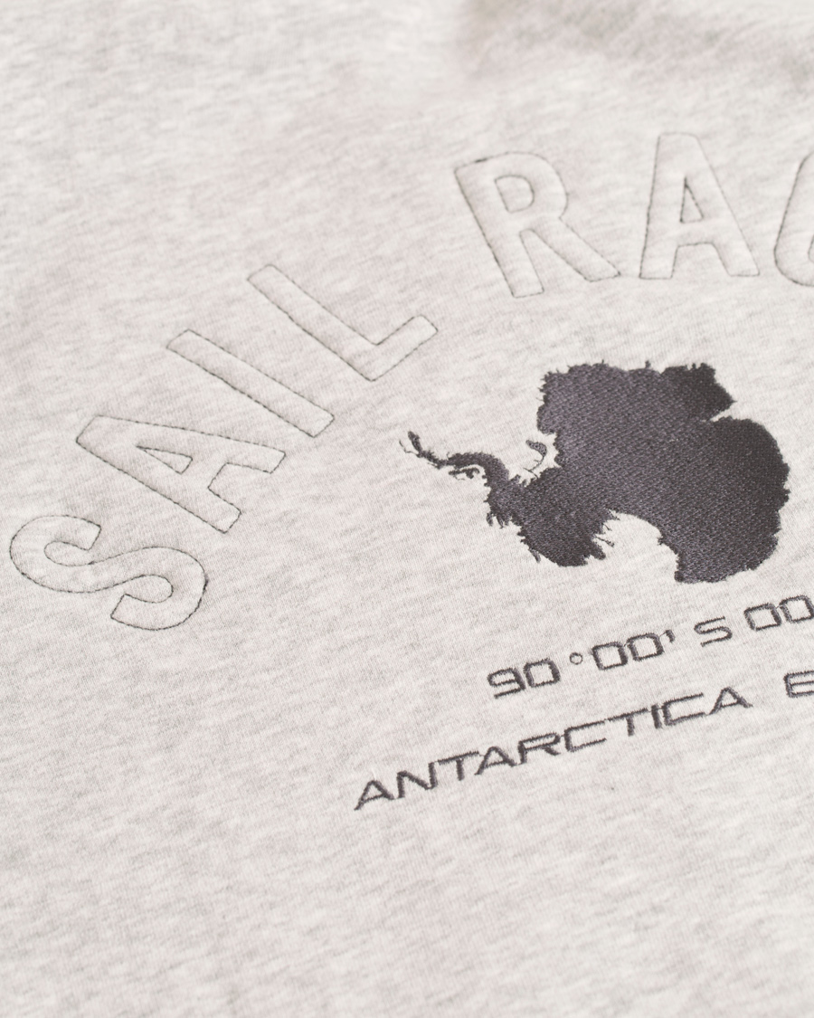 Herre | Gensere | Sail Racing | Antarctica Zip Hoodie Grey Melange