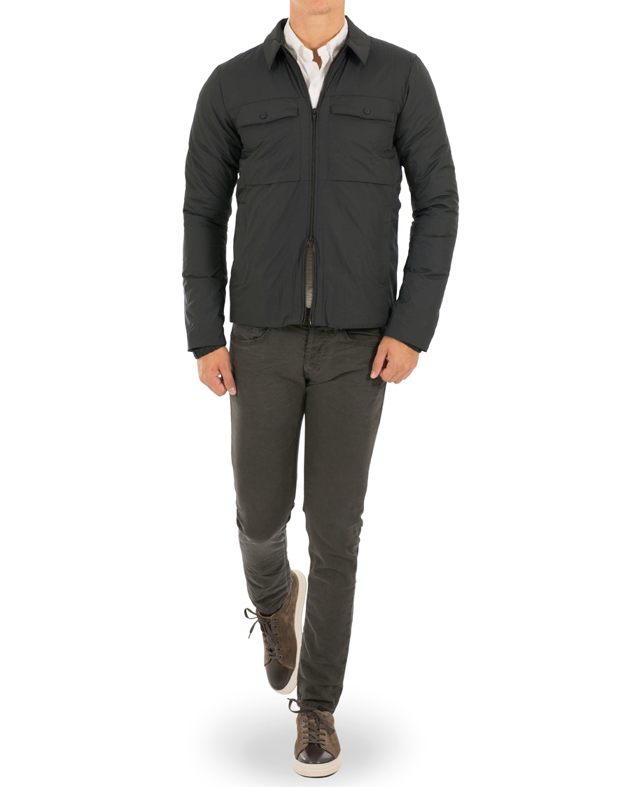 Herre | Jakker | J.Lindeberg | Icon Crisp Nylon Field Jacket Antractite