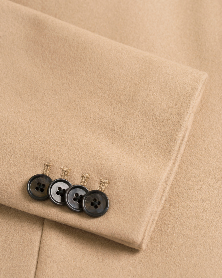 Herre | Jakker | J.Lindeberg | Wolger Compact Melton Coat Sand