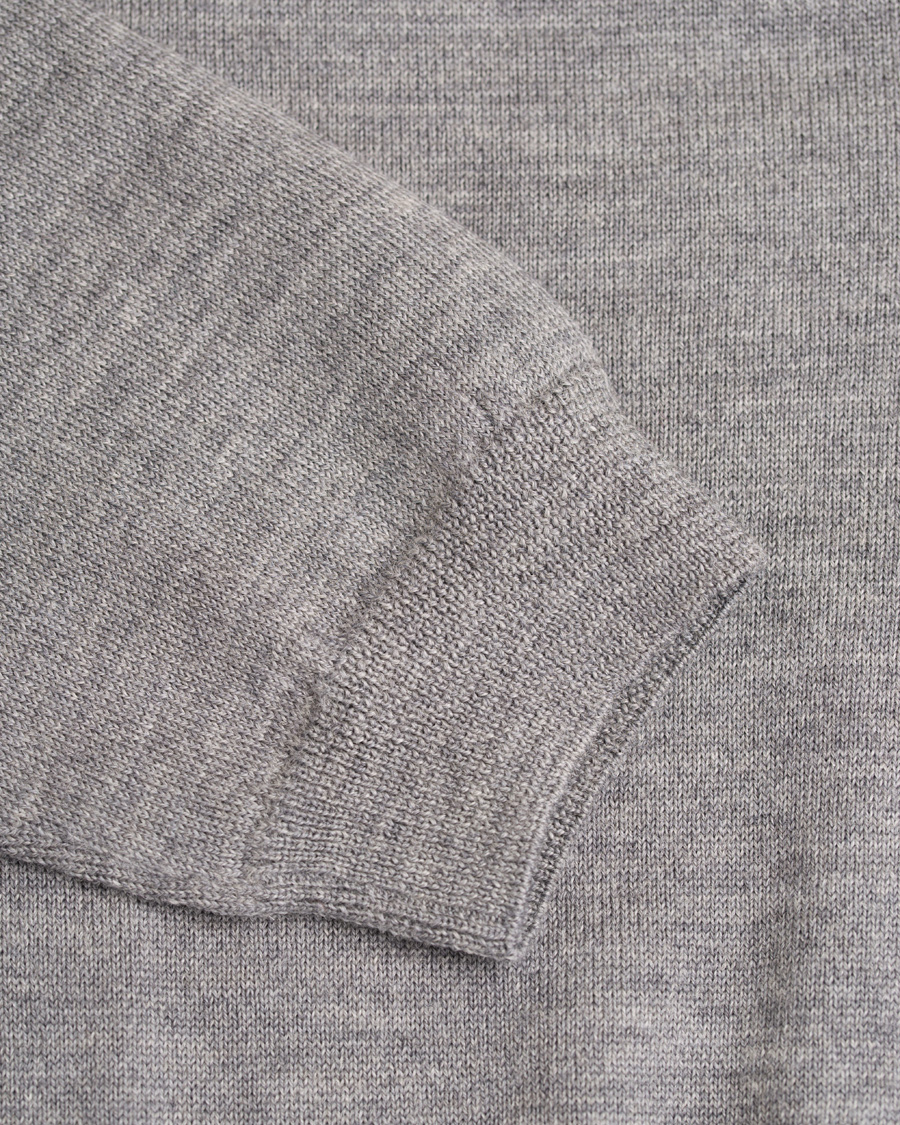 Herre | Gensere | J.Lindeberg | Lyon True Merino Cardigan Grey Melange