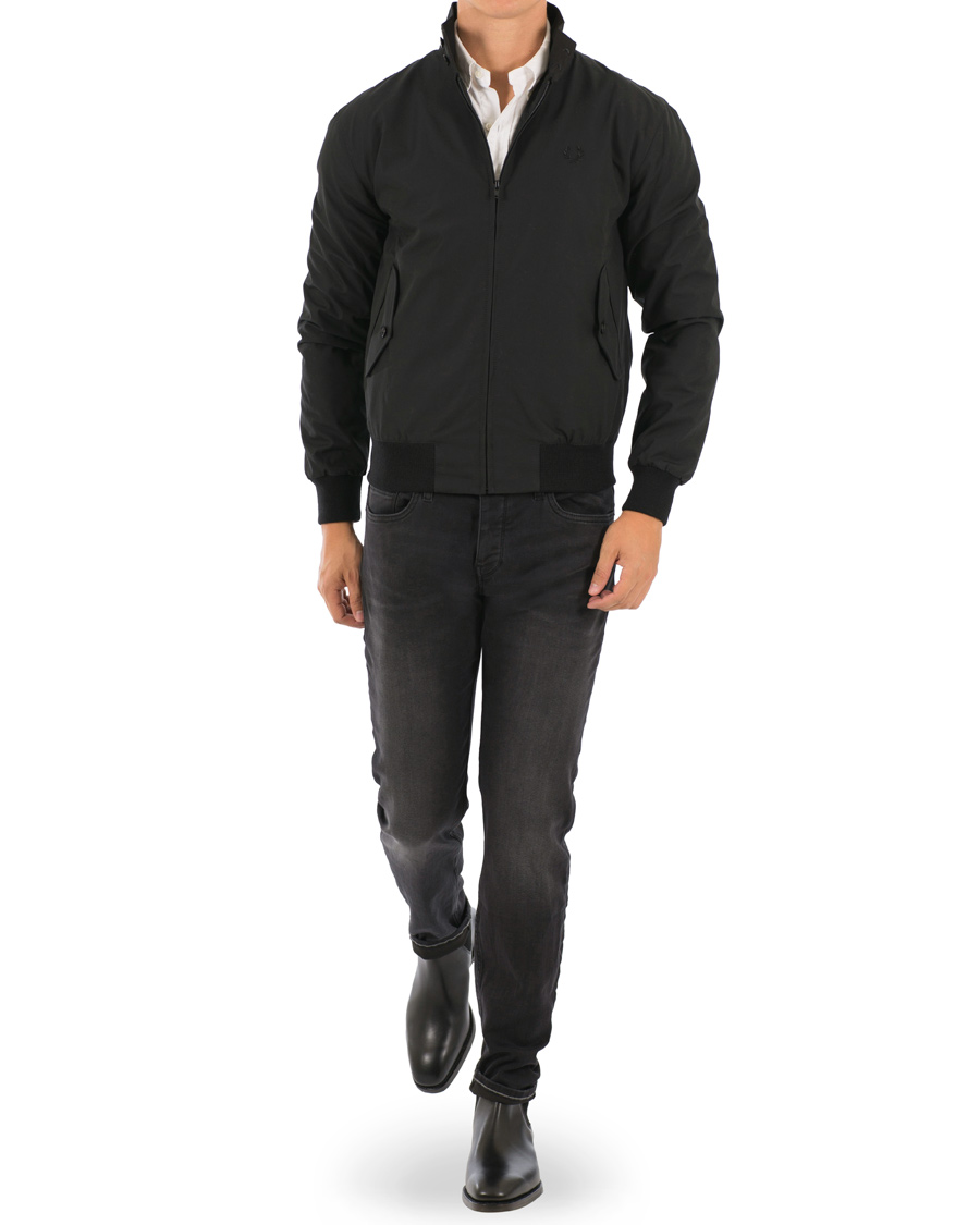 Herre | Jakker | Fred Perry Reissues | Made In England Harrington Jacket Black