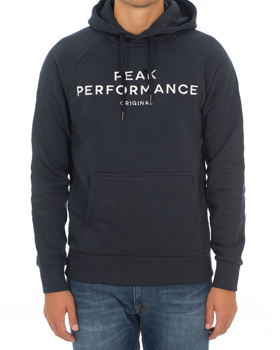 Herre | Gensere | Peak Performance | M Logo Hoodie Navy