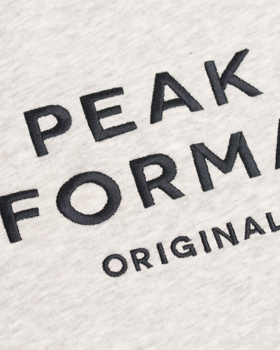 Herre | Gensere | Peak Performance | Logo Crew Neck Sweatshirt Grey